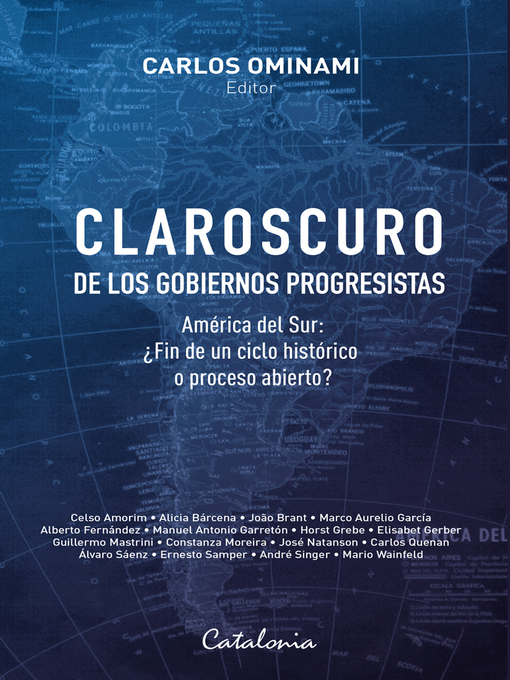 Title details for Claroscuro de los gobiernos progresistas by Carlos Ominami - Available